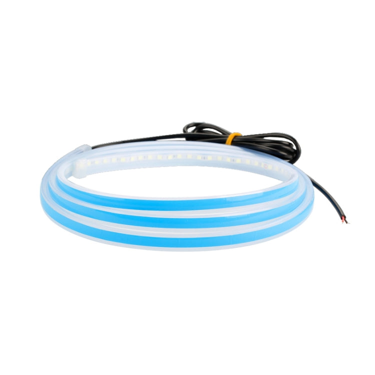 Car LED Streamer Decorative Hood Atmosphere Lights, Style: Monochrome White Light(1.5m) - Decorative Lights by PMC TechLife | Online Shopping South Africa | PMC TechLife | Buy Now Pay Later Mobicred
