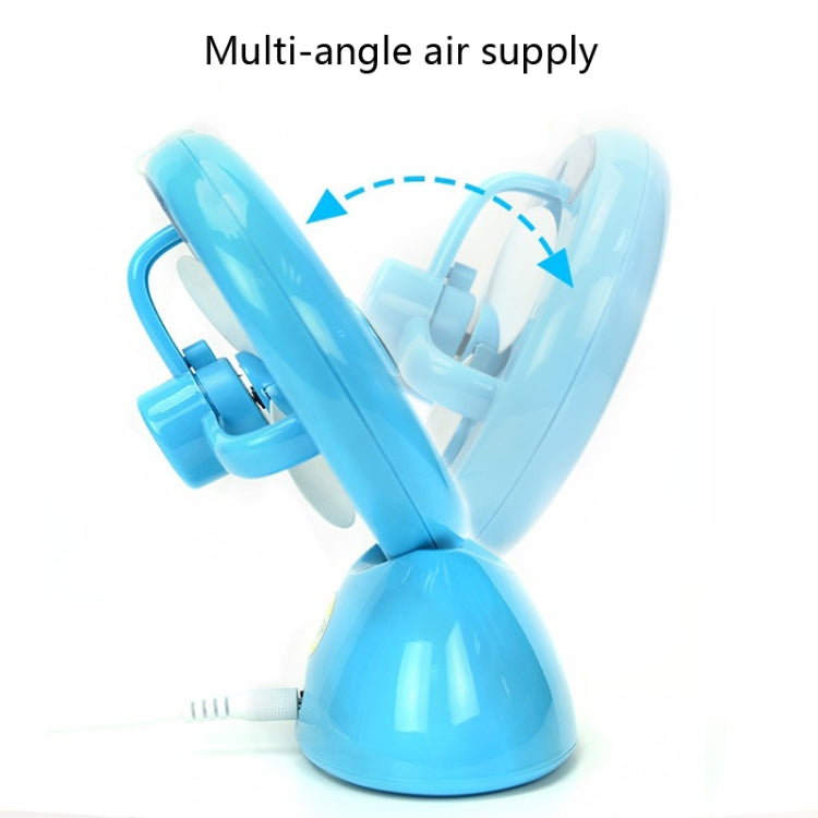 Mini USB Rechargeable Spray Fan Student Dormitory Office Desktop Mute Fan(Frosted Pink) - Electric Fans by PMC TechLife | Online Shopping South Africa | PMC TechLife | Buy Now Pay Later Mobicred