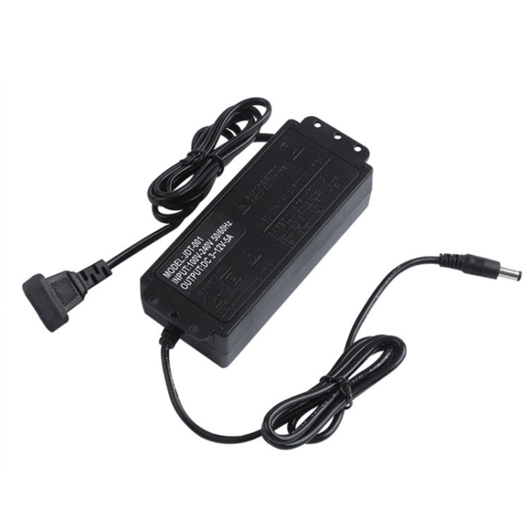 HuaZhenYuan 3-12V5A High Power Speed Regulation And Voltage Regulation Power Adapter With Monitor, Model: UK Plug - AC Adapers by HuaZhenYuan | Online Shopping South Africa | PMC Jewellery | Buy Now Pay Later Mobicred