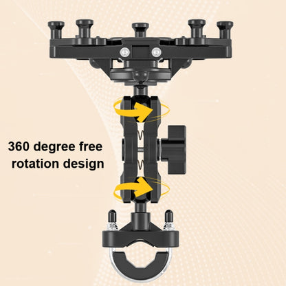 Motorcycle Bracket Crab Navigation Phone Bracket,Style： U-shaped+Anti-theft Buckle - Holder by PMC Jewellery | Online Shopping South Africa | PMC Jewellery | Buy Now Pay Later Mobicred