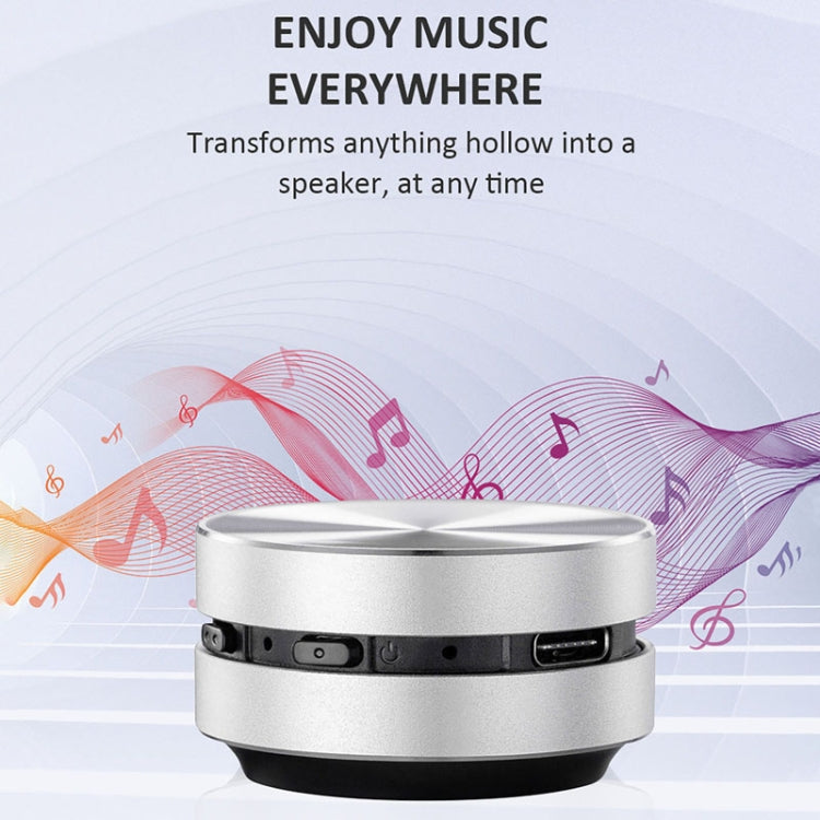 DuraMOBI Hummingbird Black Technology Bone Conduction Wireless Speaker Portable Small Audio(Silver) - free shipping - PMC Jewellery - Order now!
