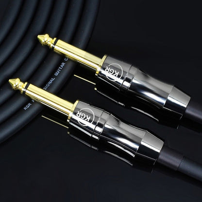 KGR Guitar Cable Keyboard Drum Audio Cable, Specification: 20m(Double Elbow Jack) - Instrument Audio Cables by KGR | Online Shopping South Africa | PMC Jewellery | Buy Now Pay Later Mobicred