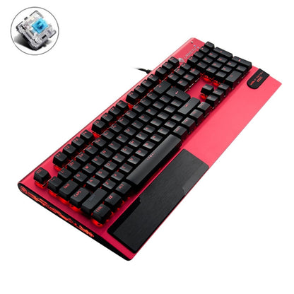 LANGTU K1000 104 Keys Game Luminous USB Handheld Wired Keyboard, Cable Length: 1.5m(Red Green Shaft) - Wired Keyboard by LANGTU | Online Shopping South Africa | PMC Jewellery | Buy Now Pay Later Mobicred