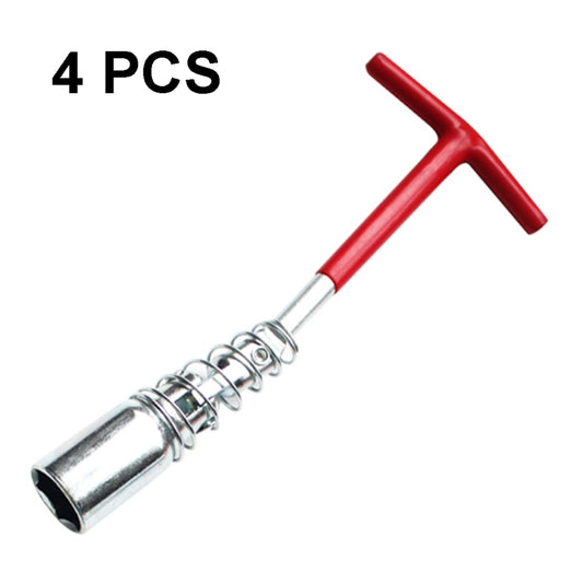 4 PCS Car Spark Plug Sleeve Wrench Universal Car Disassembly Tool, Style: 16mm Short - Hand Tool Sets by PMC Jewellery | Online Shopping South Africa | PMC Jewellery | Buy Now Pay Later Mobicred