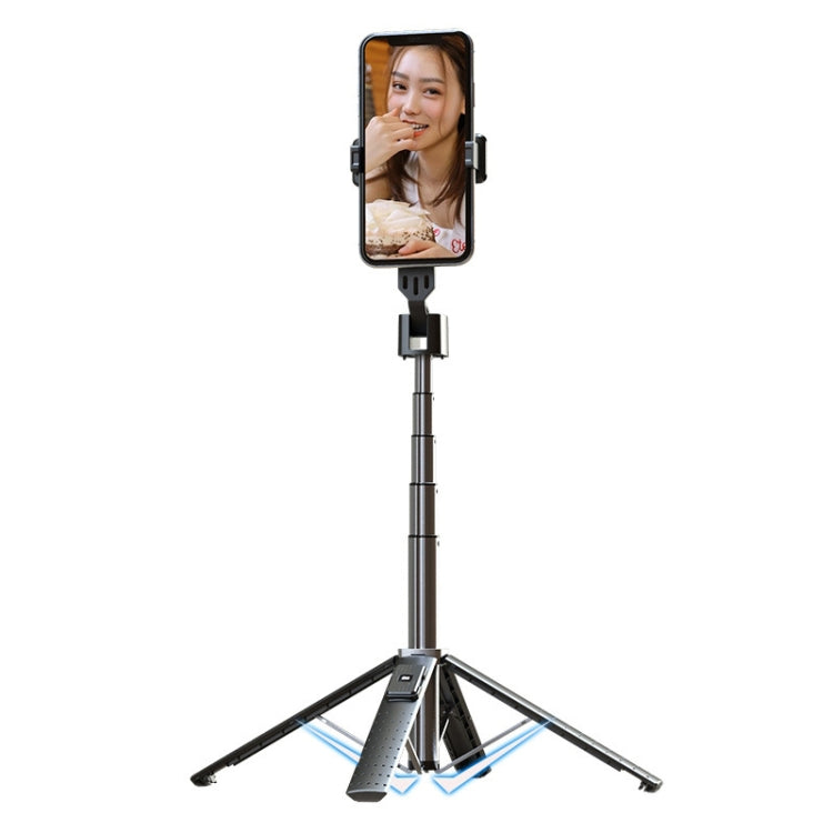 Mobile Phone Live Broadcast Bracket Bluetooth Telescopic Selfie Tripod, High: 102CM (Aluminum Alloy) - Selfie Sticks by PMC Jewellery | Online Shopping South Africa | PMC Jewellery | Buy Now Pay Later Mobicred