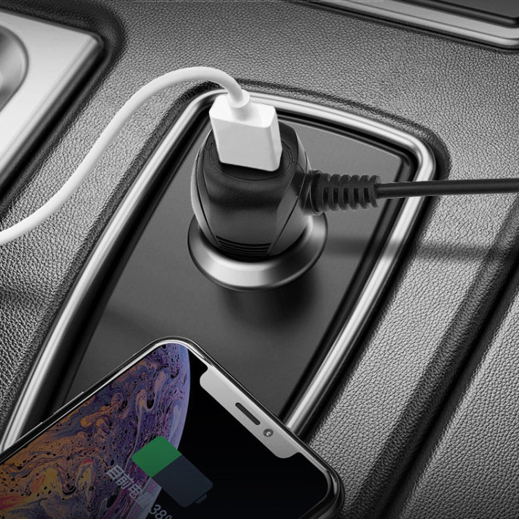 2 PCS Car Charger Fast Charging Driving Recorder Supply Line, Style: 1.5A+2.4A(Android Left Bend) - Cables & Connectors by PMC TechLife | Online Shopping South Africa | PMC TechLife | Buy Now Pay Later Mobicred