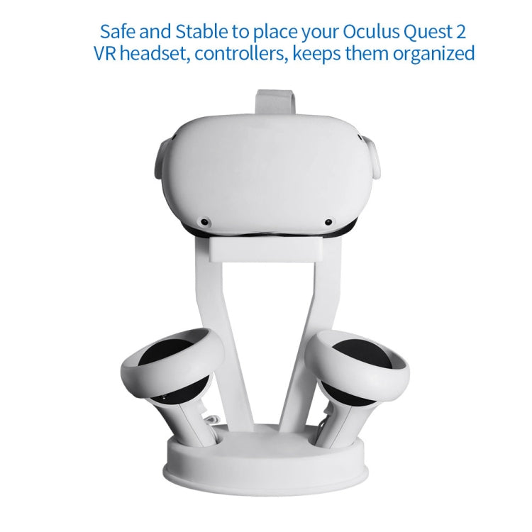 JYS-OC002 VR Bracket Desktop Storage Rack For Oculus Quest 2(White) - VR Accessories by PMC Jewellery | Online Shopping South Africa | PMC Jewellery | Buy Now Pay Later Mobicred