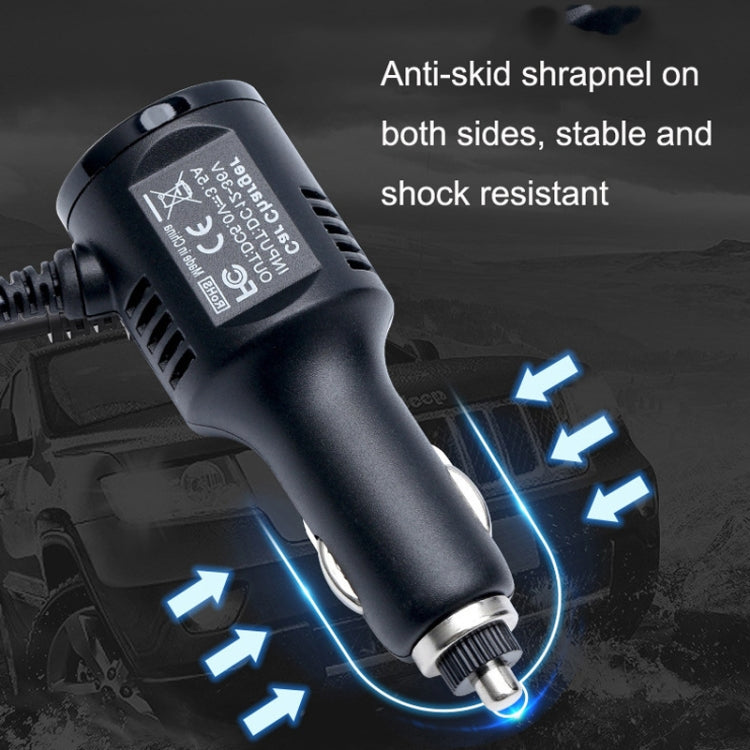 2PCS JY-032 USB Digital Display Fast Charge Car Charger, Style: 3.5A + QC3.0(Mini Straight Head) - Cables & Connectors by PMC Jewellery | Online Shopping South Africa | PMC Jewellery | Buy Now Pay Later Mobicred