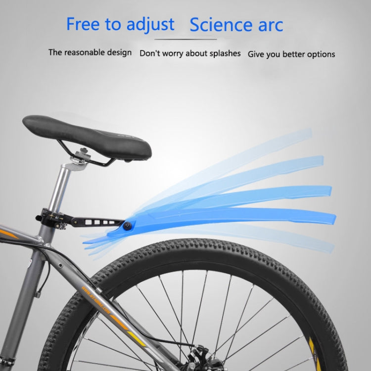 2632 Bicycle Quick Release Mudguards, Style: Ordinary (Yellow) - Mudguards by PMc TechLife | Online Shopping South Africa | PMc TechLife | Buy Now Pay Later Mobicred