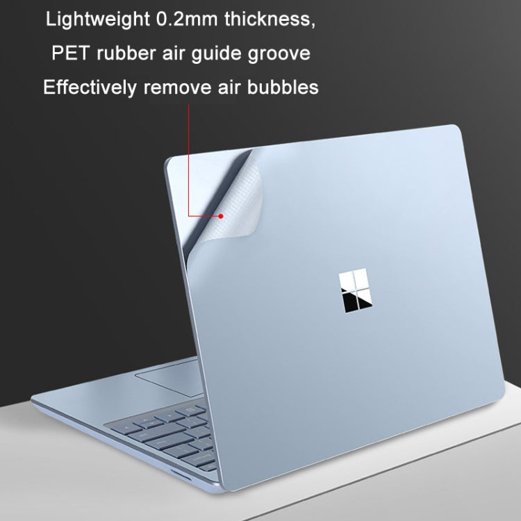 JRC 4 in 1 Top Cover Film + Full Support Film + Bottom Cover Film + Touch Film for Surface Laptop Go 12.4(Bright Platinum) - Screen & Keyboard Cover by JRC | Online Shopping South Africa | PMC Jewellery | Buy Now Pay Later Mobicred