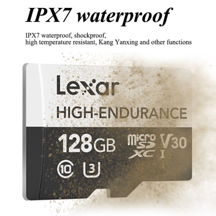 Lexar LSDM10 Security Surveillance Camera Dash Cam Memory Card, Capacity: 128GB - Micro SD Card by Lexar | Online Shopping South Africa | PMC Jewellery | Buy Now Pay Later Mobicred