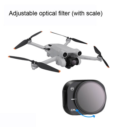 RCSTQ Aluminum Alloy Adjustable Filter Accessories for DJI Mini 3 Pro,Style: ND8 - Other by RCSTQ | Online Shopping South Africa | PMC Jewellery | Buy Now Pay Later Mobicred