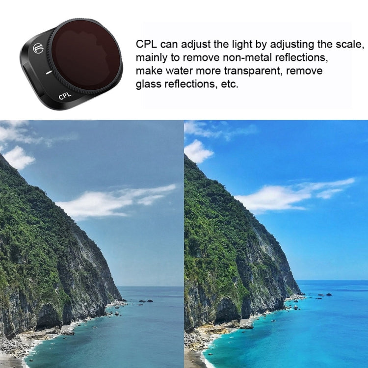 RCSTQ Aluminum Alloy Adjustable Filter Accessories for DJI Mini 3 Pro,Style: ND32 - Mavic Lens Filter by RCSTQ | Online Shopping South Africa | PMC Jewellery | Buy Now Pay Later Mobicred