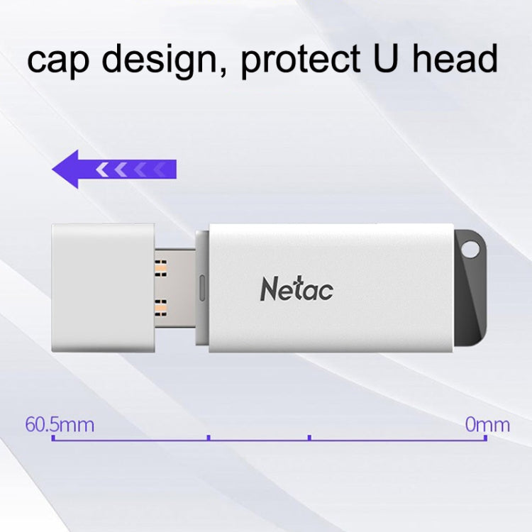 Netac U185 High Speed USB3.0 Cap Car Computer Music USB Drive, Capacity: 64GB - USB Flash Drives by Netac | Online Shopping South Africa | PMC Jewellery | Buy Now Pay Later Mobicred