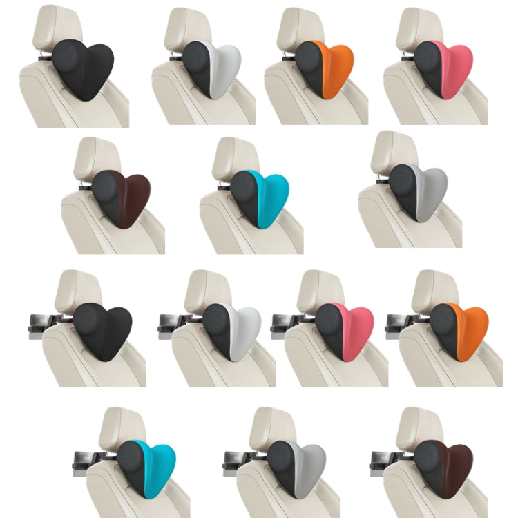 A09 Car Seat Headrest Memory Foam Comfortable Neck Pillow, Style: With Stand  (Orange) - free shipping - PMC TechLife - Order now!