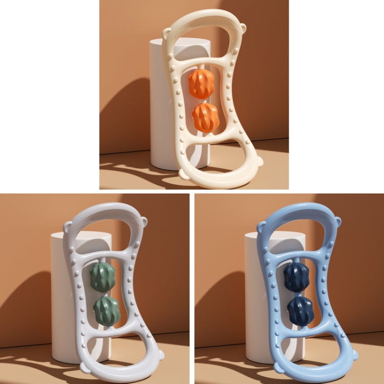 Massage Stretching Yoga Assisted Ring With Raised Point Roller(Sky Blue) - free shipping - PMC TechLife - Order now!