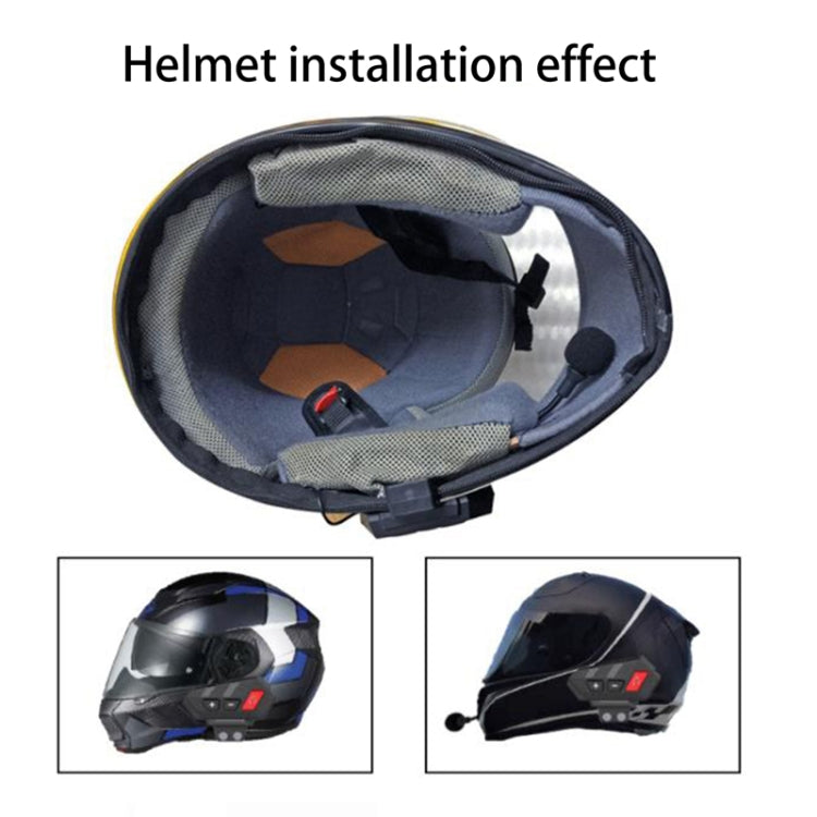 S21 Riding Helmet Bluetooth Intercom Headset, Specification: With USB Cable(Black) - Motorcycle Walkie Talkie by PMC Jewellery | Online Shopping South Africa | PMC Jewellery | Buy Now Pay Later Mobicred