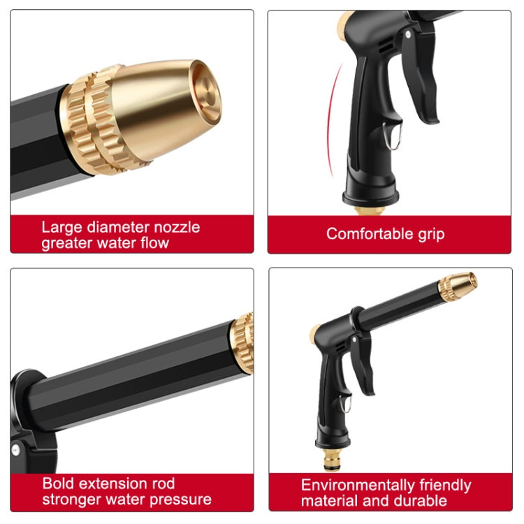 High Pressure Car Wash Hose Telescopic Watering Sprinkler, Style: H2+3 Connector+15m Tube+Foam Pot - Car Washer & Accessories by PMC Jewellery | Online Shopping South Africa | PMC Jewellery | Buy Now Pay Later Mobicred