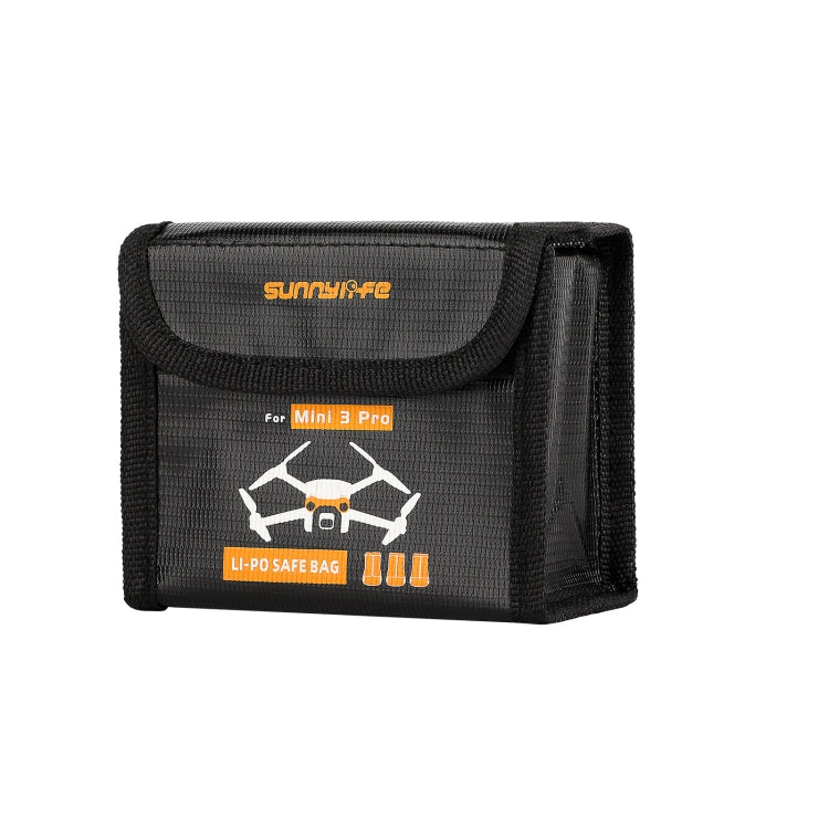 Sunnylife  Battery Explosion-proof Bag Storage Bag for DJI Mini 3 Pro,Size: Can Hold 3 Batteries - Carry Cases & Bags by Sunnylife | Online Shopping South Africa | PMC Jewellery | Buy Now Pay Later Mobicred