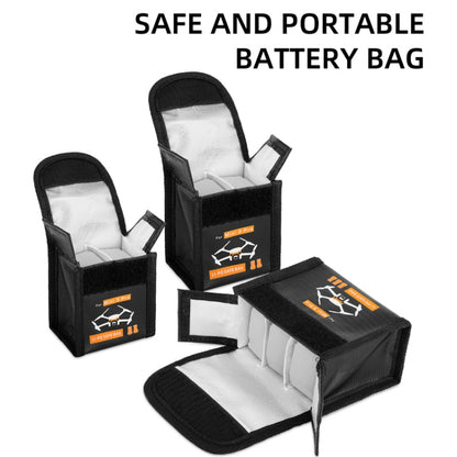 Sunnylife  Battery Explosion-proof Bag Storage Bag for DJI Mini 3 Pro,Size: Can Hold 3 Batteries - Carry Cases & Bags by Sunnylife | Online Shopping South Africa | PMC Jewellery | Buy Now Pay Later Mobicred