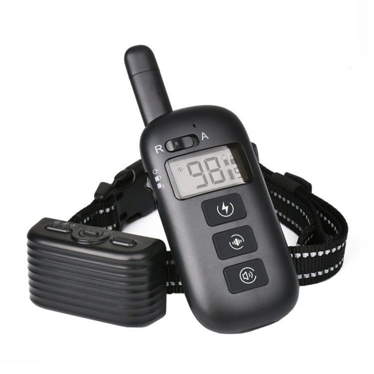 Remote Control Trainer Dog Collar Automatic Bark Stop Device, Specification: 1 Drag 1 (Black) - Training Aids by PMC TechLife | Online Shopping South Africa | PMC TechLife | Buy Now Pay Later Mobicred