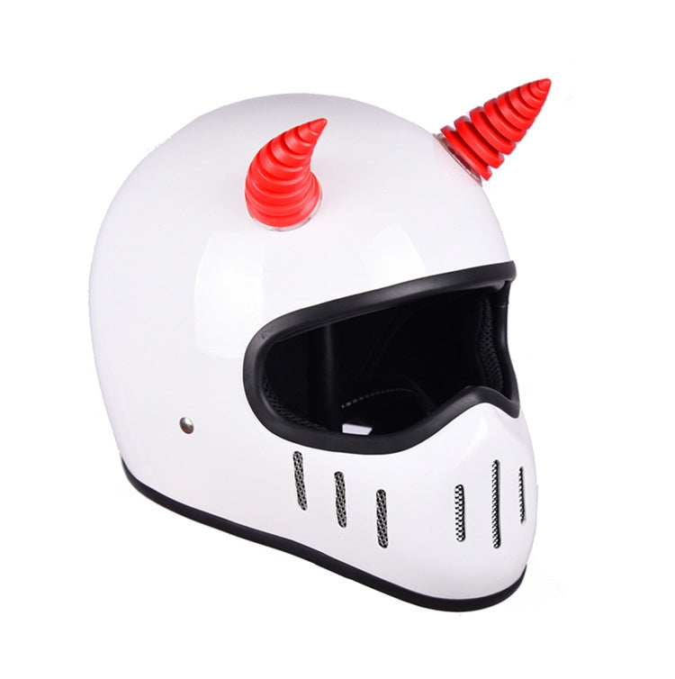 2PCS Motorcycle Horn Sucker Helmet Decoration(Black) - Ornamental Parts by PMC TechLife | Online Shopping South Africa | PMC TechLife