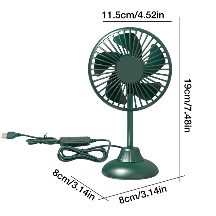 F502 Mini Hose Small Fan Car USB Fan(Black) - Heating & Fans by PMC Jewellery | Online Shopping South Africa | PMC Jewellery | Buy Now Pay Later Mobicred