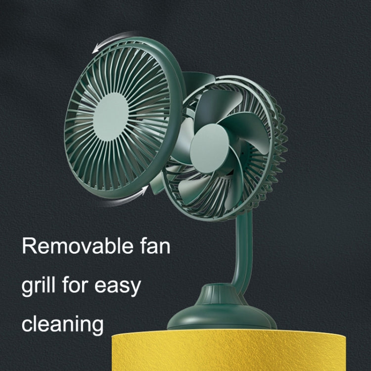 F502 Mini Hose Small Fan Car USB Fan(Black) - Heating & Fans by PMC Jewellery | Online Shopping South Africa | PMC Jewellery | Buy Now Pay Later Mobicred