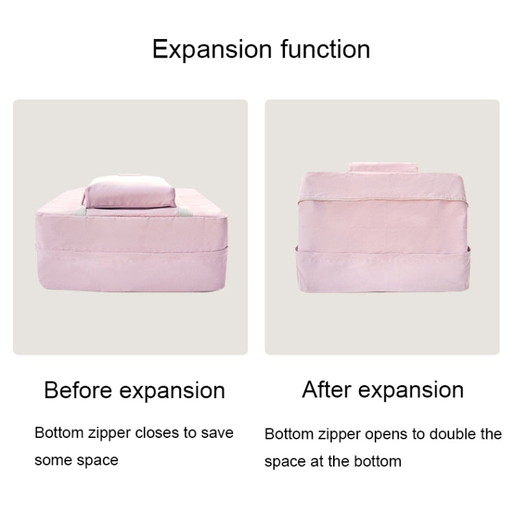 RH2202 Portable Foldable Travel Bag with Expansion Function(black) - Storage Bags by PMC TechLife | Online Shopping South Africa | PMC TechLife