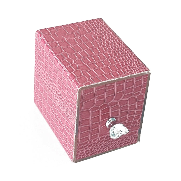 Dustproof Blue Light Disinfection Nail Polisher Storage Box(Pink) - Nail Art Equipment by PMC Jewellery | Online Shopping South Africa | PMC Jewellery | Buy Now Pay Later Mobicred