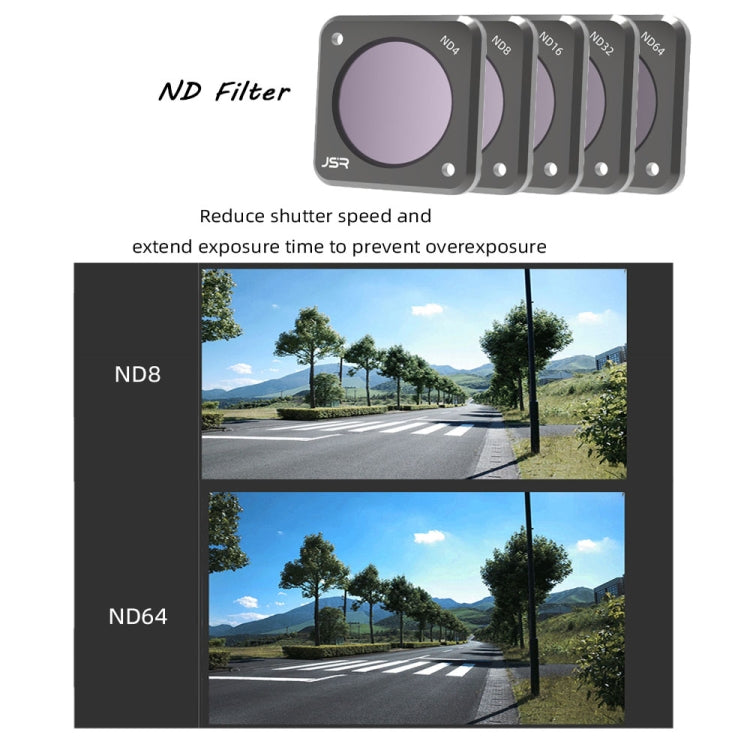 JUNESTAR Action Camera Filters For DJI Action 2,Style:  ND8 - Lens Filter by JUNESTAR | Online Shopping South Africa | PMC TechLife | Buy Now Pay Later Mobicred