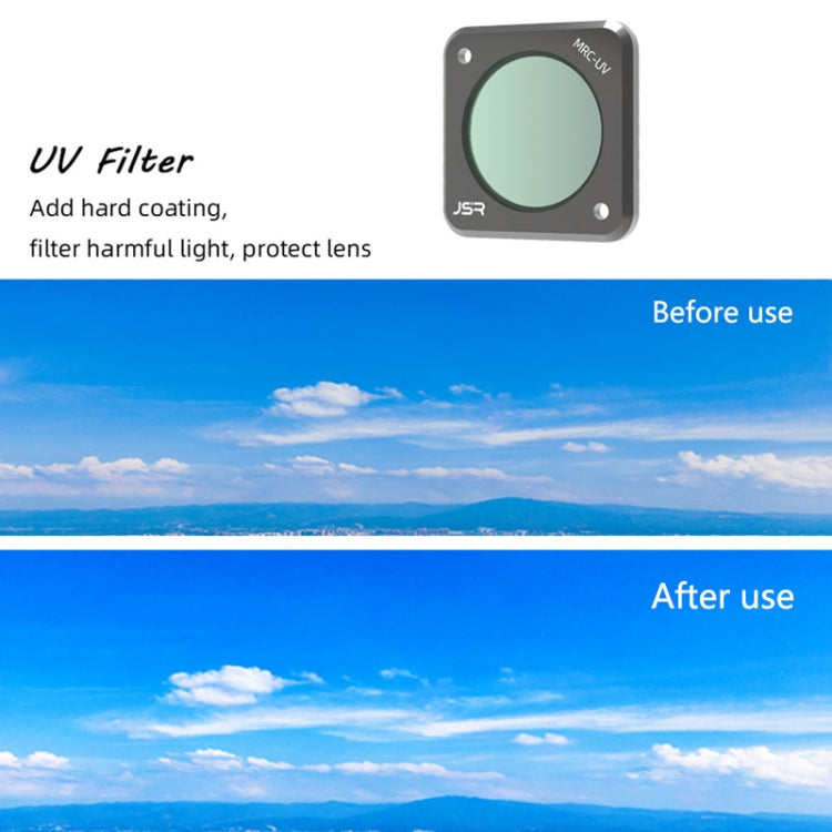 JUNESTAR Action Camera Filters For DJI Action 2,Style:  CS-4in1 - Lens Filter by JUNESTAR | Online Shopping South Africa | PMC Jewellery | Buy Now Pay Later Mobicred