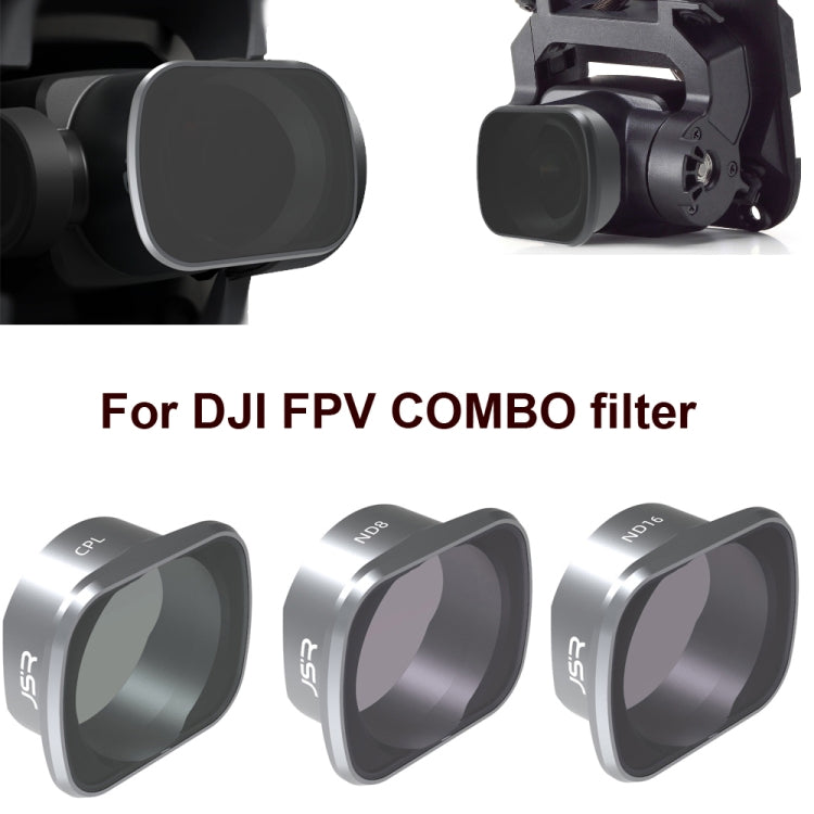 JUNESTAR  Drone Filters For DJI FPV COMBO ,Model: ND16 - Lens Accessories by PMC Jewellery | Online Shopping South Africa | PMC Jewellery | Buy Now Pay Later Mobicred