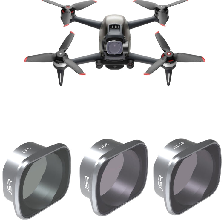 JUNESTAR  Drone Filters For DJI FPV COMBO ,Model: ND8/16/32/64PL - Lens Accessories by PMC TechLife | Online Shopping South Africa | PMC TechLife | Buy Now Pay Later Mobicred