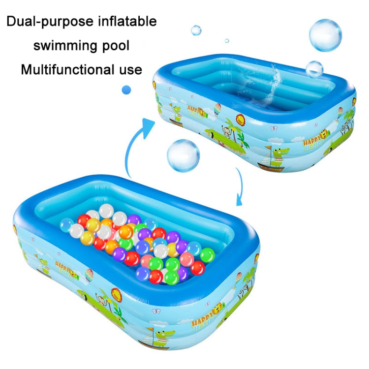 Children Adult Cartoon Inflatable Swimming Ring, Pattern: 1.2m Two Layer Pool - Swimming Rings by PMC Jewellery | Online Shopping South Africa | PMC Jewellery