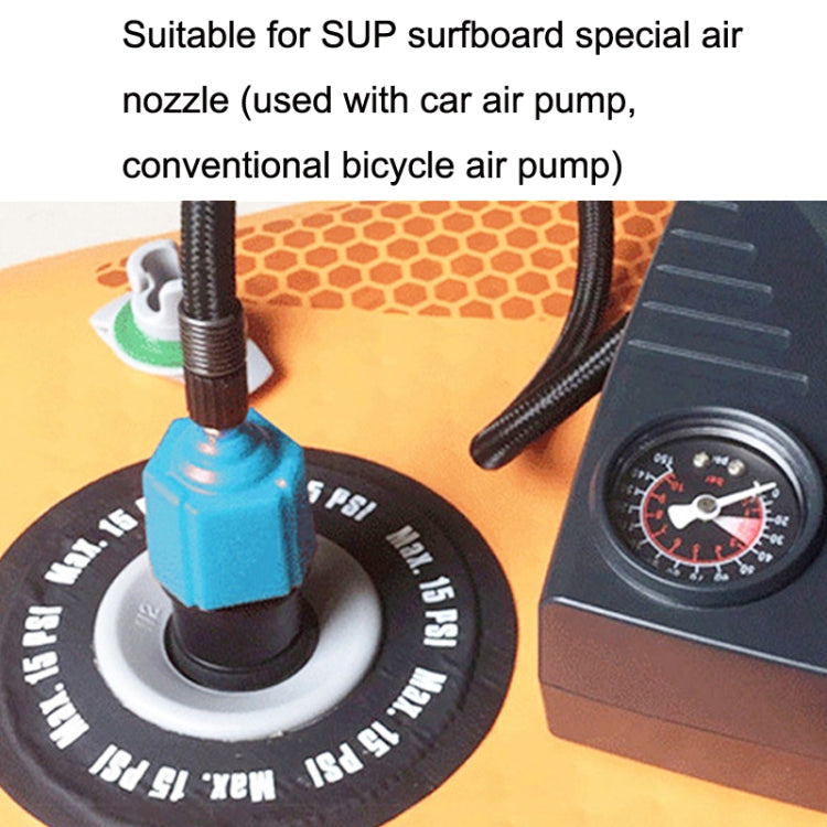 SUP Paddle Kayak Surfboard Valve Adapter Car Pump Conversion Head(Blue) - Inflatable Pump by PMC Jewellery | Online Shopping South Africa | PMC Jewellery