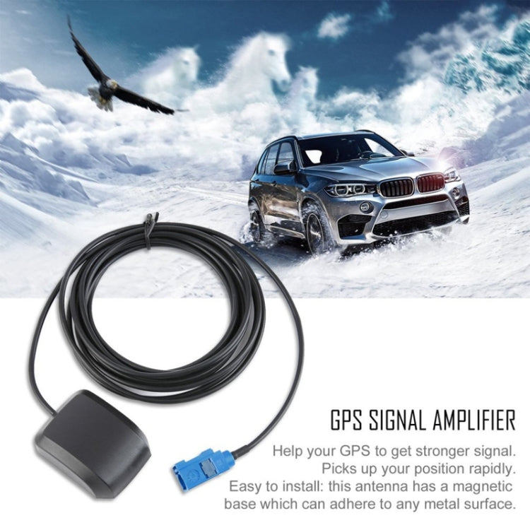 2PCS Car DVD Navigation Magnetic Base GPS Satellite Antenna Amplifier SMA/FAKRA-C Interface - GPS Accessories by PMC TechLife | Online Shopping South Africa | PMC TechLife | Buy Now Pay Later Mobicred