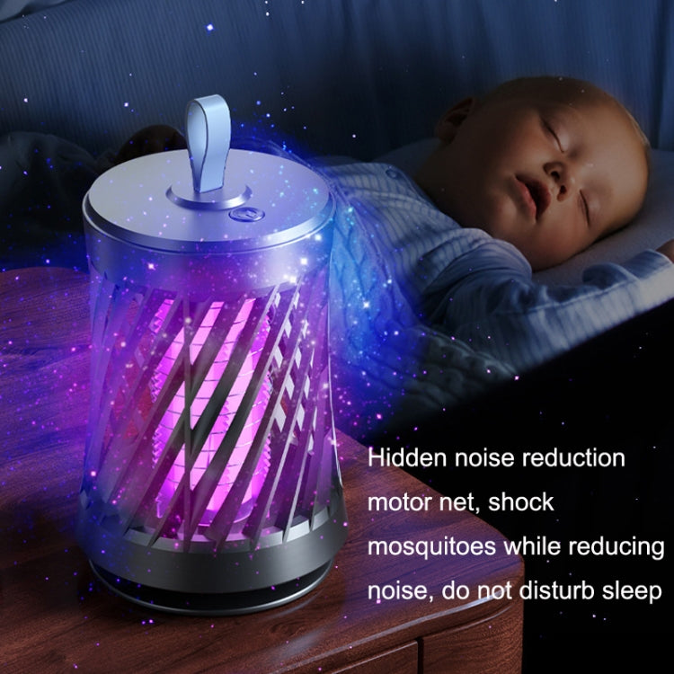 C16 Silent Electric Mosquito Killer Home USB Night Light(Dark Gray) - Repellents by PMC TechLife | Online Shopping South Africa | PMC TechLife | Buy Now Pay Later Mobicred