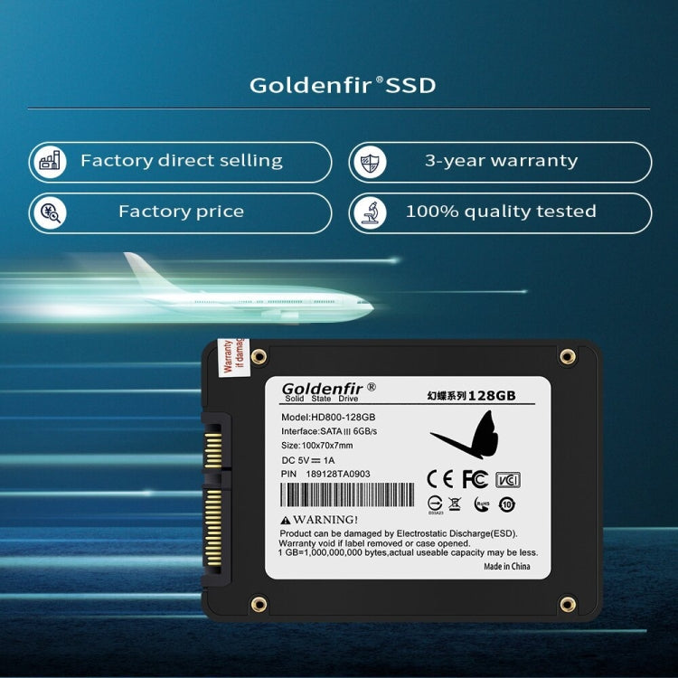 Goldenfir T650 Computer Solid State Drive, Flash Architecture: TLC, Capacity: 240GB - External Solid State Drives by Goldenfir | Online Shopping South Africa | PMC Jewellery | Buy Now Pay Later Mobicred