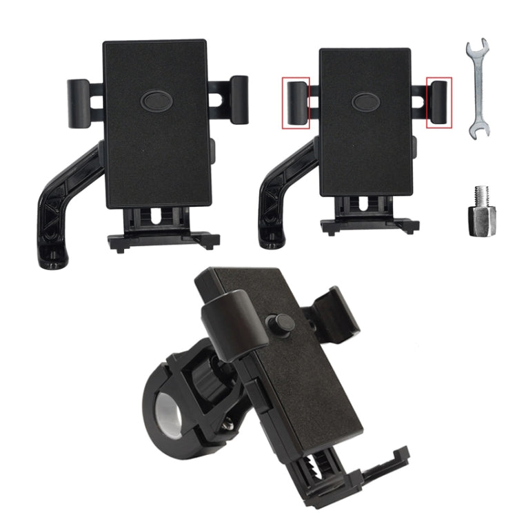 YY02 Bicycle Motorcycle Electric Vehicle Universal Mobile Phone Holder, Style: Car Handle Model - Holders by PMC TechLife | Online Shopping South Africa | PMC TechLife | Buy Now Pay Later Mobicred