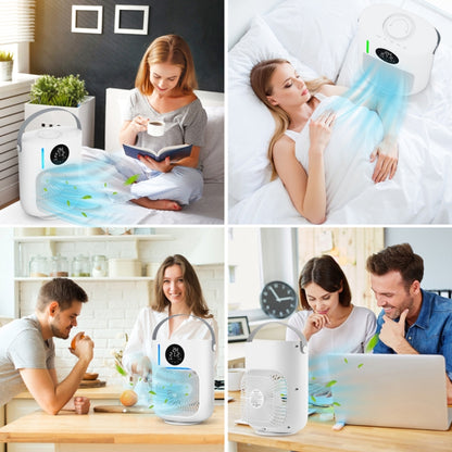 Desktop Spray Humidification Cooler Portable Water Fan(White) - Electric Fans by PMC Jewellery | Online Shopping South Africa | PMC Jewellery | Buy Now Pay Later Mobicred