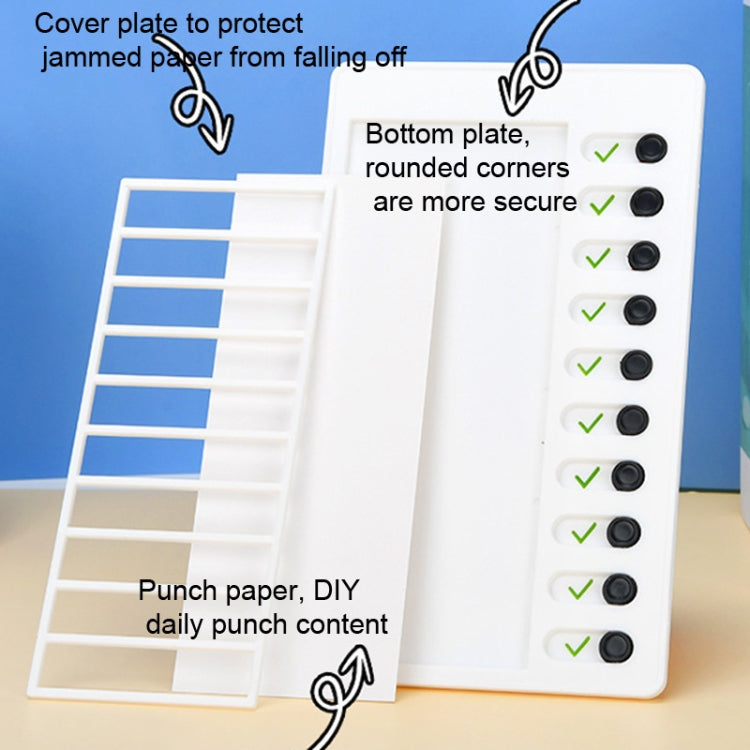 Wall Hanging Checklist Memo Boards Adjustable Checklist Board,Style: Blank Paper Card - Gadgets by PMC Jewellery | Online Shopping South Africa | PMC Jewellery