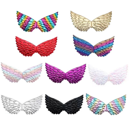 3 PCS Children Prom Dress Up Wings Elf Colorful Wings Party Costume Props(Light Rainbow) - Holiday Decorations by PMC Jewellery | Online Shopping South Africa | PMC Jewellery