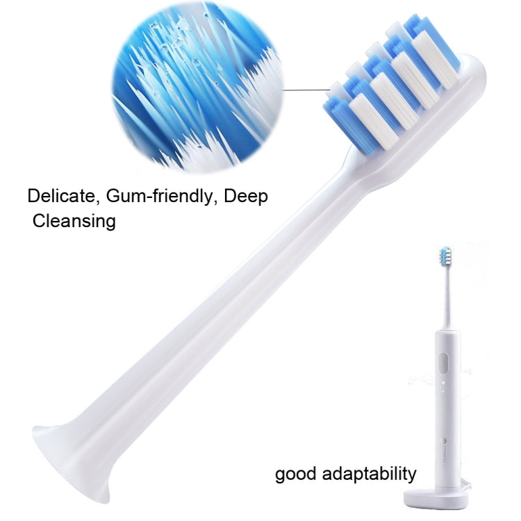 3 PCS For DR. Bei  Electric Toothbrush Replacement Head(Clean Type) - Replacement Brush Heads by PMC Jewellery | Online Shopping South Africa | PMC Jewellery | Buy Now Pay Later Mobicred