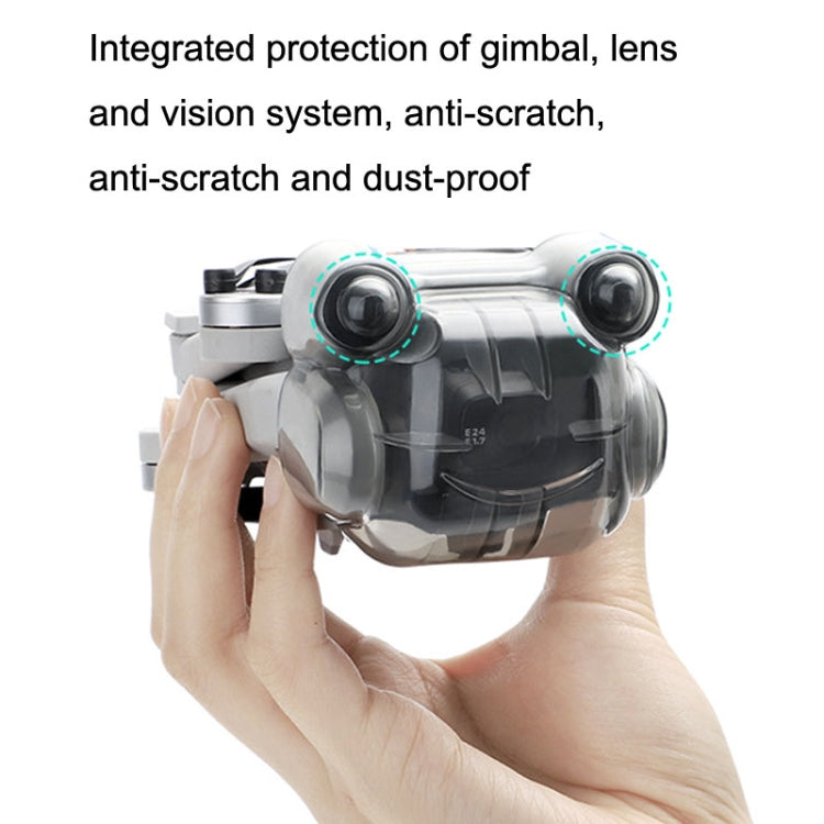 Sunnylife MM3-G445 For DJI Mini 3 Pro Frog Lens Cover Gimbal Protection Vision Sensor Cover(Transparent Gray) - Lens Hood by Sunnylife | Online Shopping South Africa | PMC Jewellery