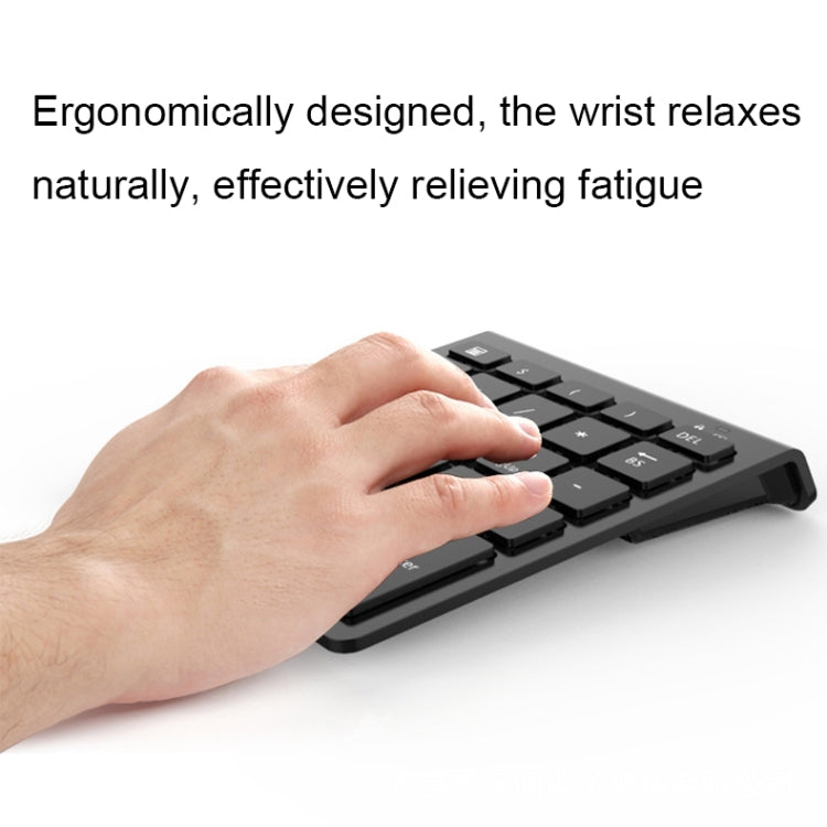 BT302 28 Keys Laptop Mini Wireless Keyboard, Spec: Bluetooth (Black) - free shipping - PMC Jewellery - Order now!