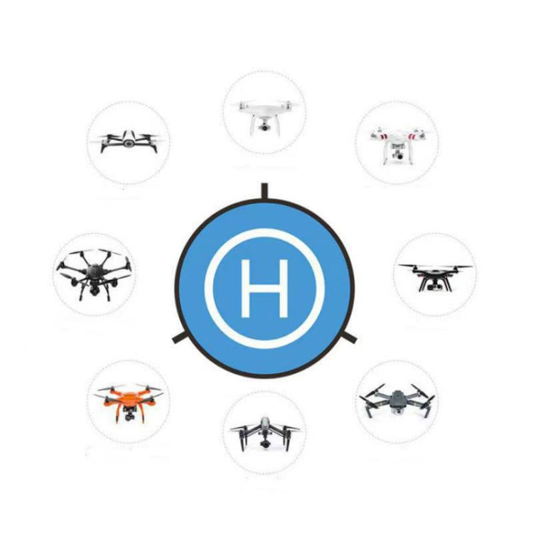 Universal Foldable Helipad Landing Pad For Drone Diameter 110cm - Parking Apron by PMC TechLife | Online Shopping South Africa | PMC TechLife | Buy Now Pay Later Mobicred