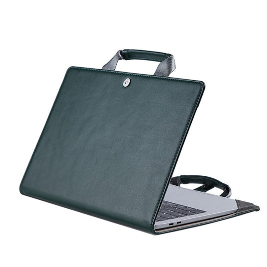 Laptop Bag Protective Case Tote Bag For MacBook Pro 15.4 inch, Color: Dark Green - 15 inch by PMC Jewellery | Online Shopping South Africa | PMC Jewellery | Buy Now Pay Later Mobicred