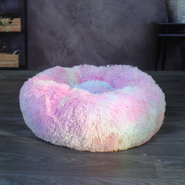 Plush Pet Bed Deep Sleep Pet Pad, Specification: 40cm(Light Colorful) - Beds by PMC Jewellery | Online Shopping South Africa | PMC Jewellery