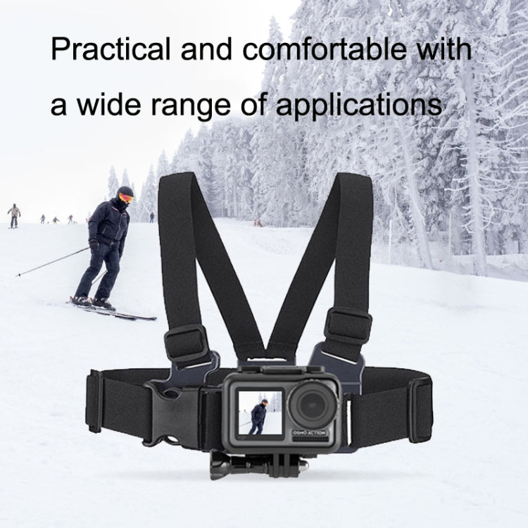 TELESIN GP-CGP-T07 For GoPro / OSMO Action Riding Skiing Shoulder Strap Chest Belt Sports Camera Accessories - Chest Belt by TELESIN | Online Shopping South Africa | PMC Jewellery | Buy Now Pay Later Mobicred
